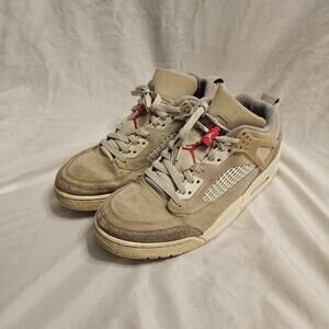 Jordan Spizike Low Coconut Milk Sneakers Shoes Mens Size 9